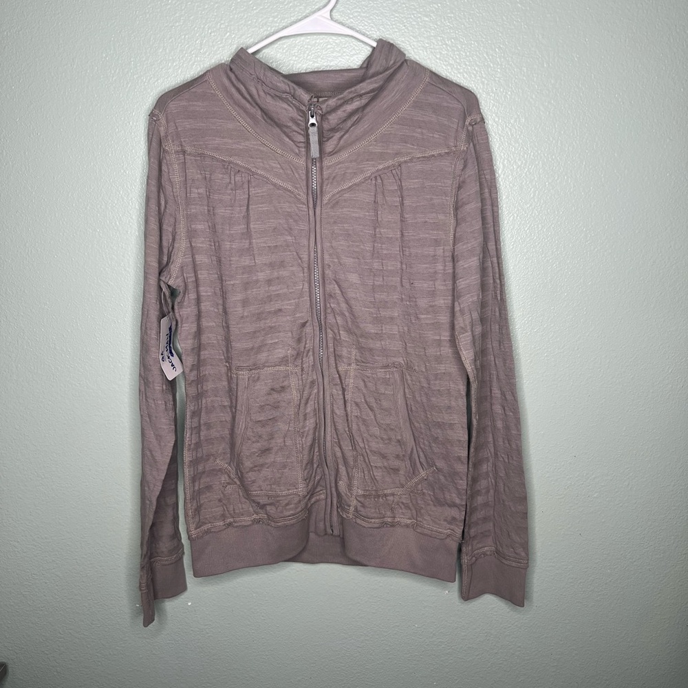 Mustang NWT men’s brown zip up size S